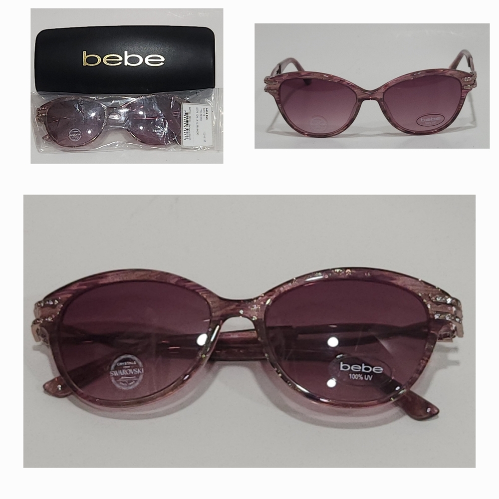 BEBE BB7216, Oval Shapes Woman Sunglasses